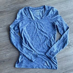 L.L. Bean Navy Workout Top